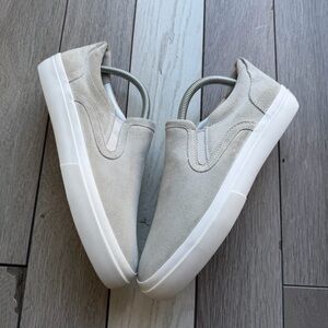 Vince Light gray Slip-On Loafers